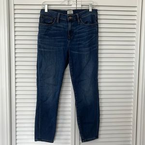 J.Crew high rise skinny jeans